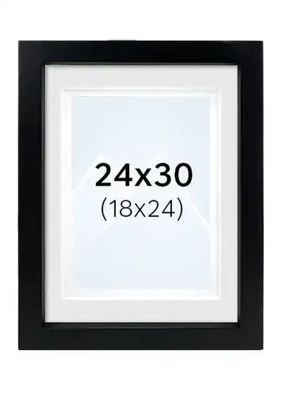 24x30 (18x24)