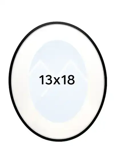 19,6x24,6 Oval (13x18)