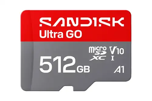 SANDISK MicroSDXC Ultra GO 190MB/s 512GB