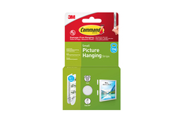 3M Command Strips Oppheng Hvit Small 4pk
