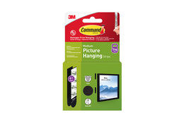 3M Command Strips Svart Medium 4pk