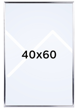 Walther Galeria Bilderamme - Sølv, 40x60