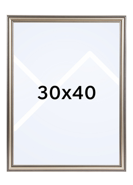 Focus Tango Bilderamme - Sølv, 30x40