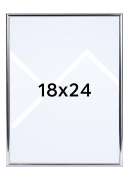 Focus Can-Can Bilderamme - Sølv, 18x24