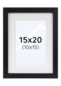 Focus Vivaldi Bilderamme - Svart, 10x15, 15x20