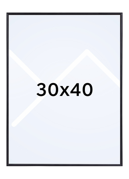 Focus Can-Can 30x40 Sort - Svart, 30x40