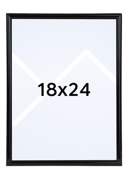 Walther Galeria Bilderamme - Svart, 18x24
