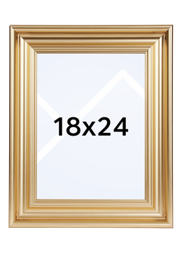 Focus Charleston Bilderamme - Gull, 18x24