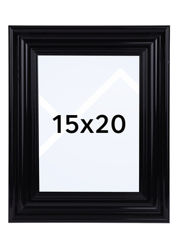 Focus Charleston Bilderamme - Svart, 15x20