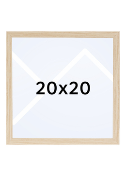 TR København Bilderamme - Lys Eik, 20x20