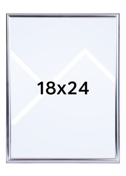 Walther Galeria Bilderamme - Sølv, 18x24