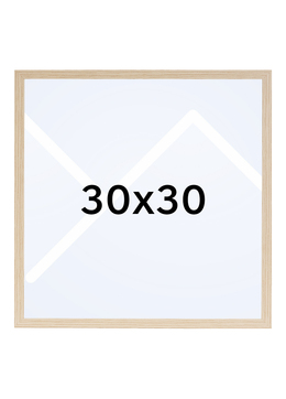 TR København Bilderamme - Lys Eik, 30x30