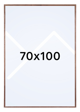 Focus Soul Plexi Bilderamme - Valnøtt, 70x100