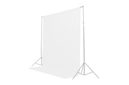 Caruba Bakgrunn 2x3m Hvit B-vare