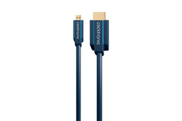 Clicktronic HDMI A / HDMI D Micro 1m Kabel