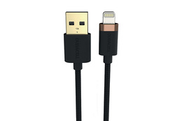 Duracell Kabel USB til Lightning 1m Sort
