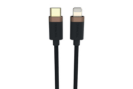 Duracell Kabel USB-C til Lightning 1m Sort