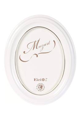 Estancia Oval Bilderamme - Hvit, 9x12