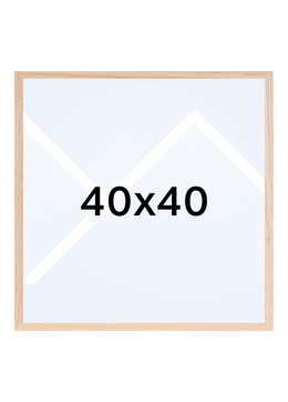 Focus Soul Bilderamme - Lys Eik, 40x40