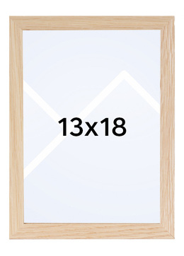 Focus Soul Plexi Bilderamme - Lys Eik, 13x18
