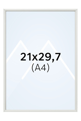 Focus Lily Bilderamme. - Hvit, 21x29.7 (A4)