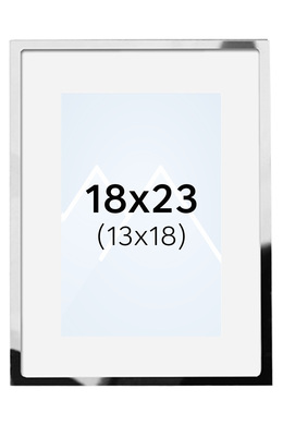 Focus Iris Bilderamme - Sølv, 13x18, 18x23