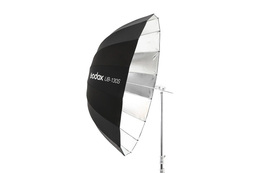 Godox Paraply UB-130S Sort/Sølv 130cm