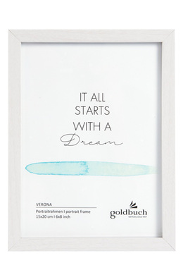 Goldbuch Verona Bilderamme - Hvit, 15x20