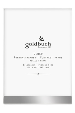 Goldbuch Lineo Bilderamme - Sølv, 13x18