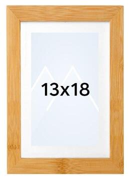 Goldbuch Bambus Bilderamme - Naturlig tre, 13x18