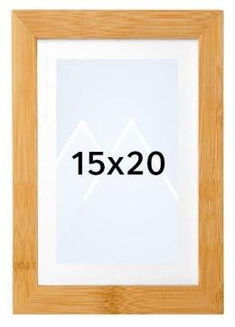 Goldbuch Bambus Bilderamme - Naturlig tre, 15x20