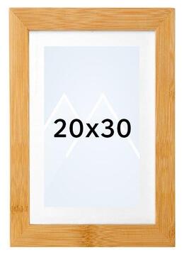 Goldbuch Bambus Bilderamme - Naturlig tre, 20x30