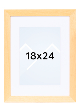 Goldbuch Rustiq Bilderamme - Naturlig tre, 18x24