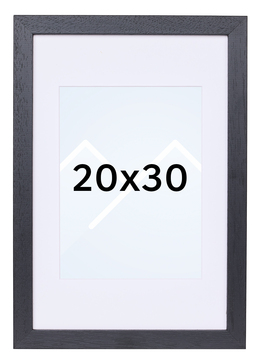 Goldbuch Rustiq Bilderamme - Svart, 20x30