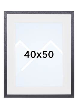 Goldbuch Rustiq Bilderamme - Svart, 40x50