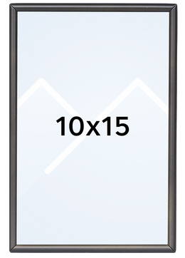 Goldbuch Fine Bilderamme - Antrasitt, 10x15