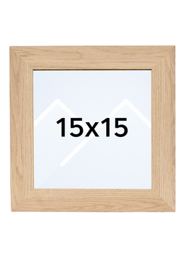 TR Tjøme Bilderamme - Lys Eik, 15x15
