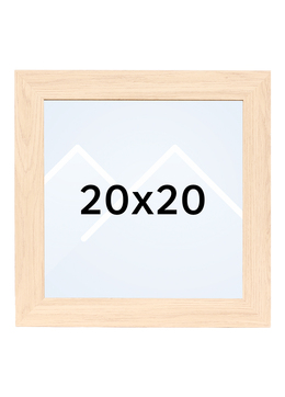 TR Tjøme Bilderamme - Lys Eik, 20x20