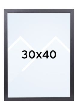 TR Kragerø Bilderamme - Svart, 30x40