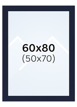 Interart Passepartout - Indigo, 50x70, 60x80