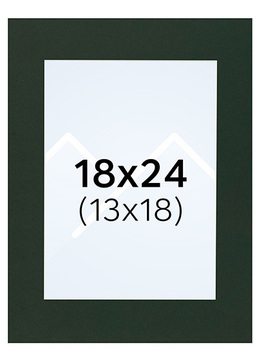 Interart Passepartout - Salviegrønn, 13x18, 18x24