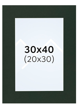 Interart Passepartout - Salviegrønn, 20x30, 30x40