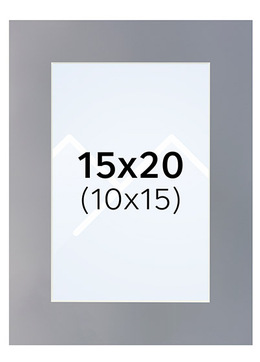 Interart Passepartout - Granitt, 10x15, 15x20