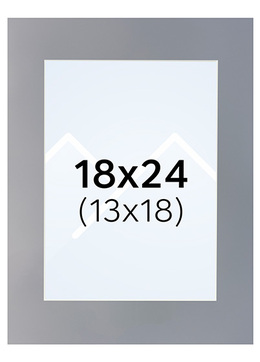 Interart Passepartout - Granitt, 13x18, 18x24