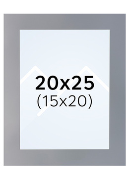Interart Passepartout - Granitt, 15x20, 20x25