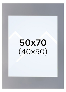 Interart Passepartout - Granitt, 40x50, 50x70