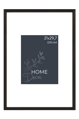 Inter Happy Bilderamme - Svart, 21x29.7 (A4)