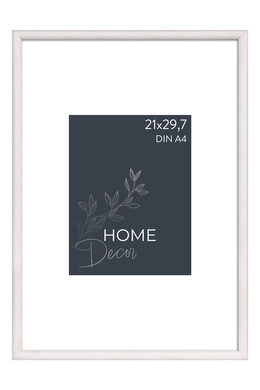 Inter Happy Bilderamme - Hvit, 21x29.7 (A4)