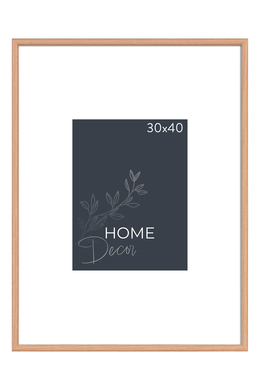 Inter Happy Bilderamme - Naturlig tre, 30x40