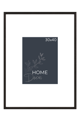 Inter Happy Bilderamme - Svart, 30x40